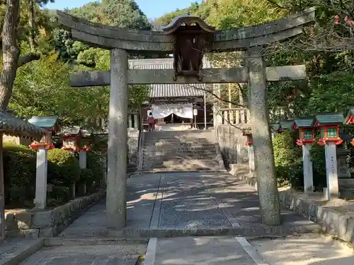 亀森八幡神社の鳥居