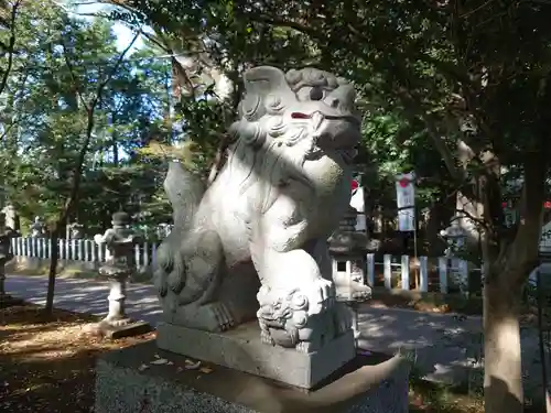 沓掛香取神社の狛犬