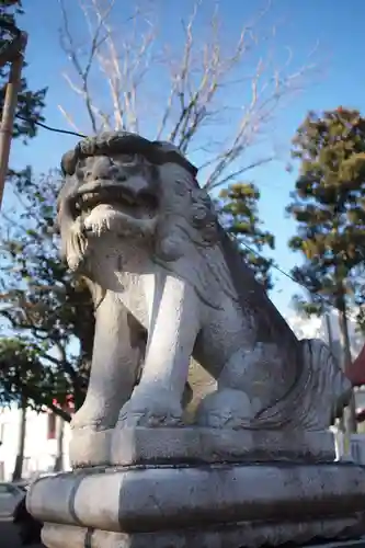 諏訪八幡神社の狛犬