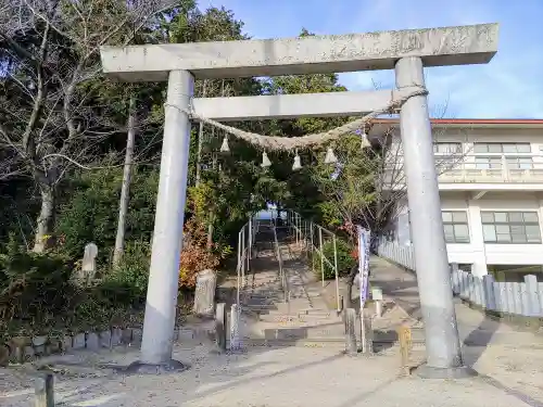 米野木神明社の鳥居