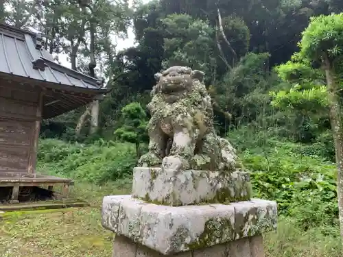 山宮神社の狛犬