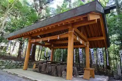 熊野本宮大社の手水舎