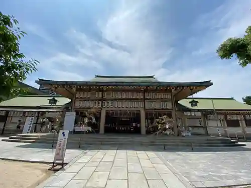 生國魂神社の本殿