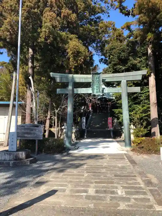 大頭龍神社の鳥居