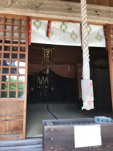 持田神社の本殿・本堂