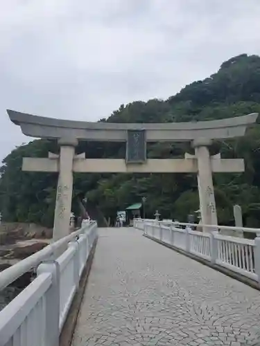 八百富神社の鳥居