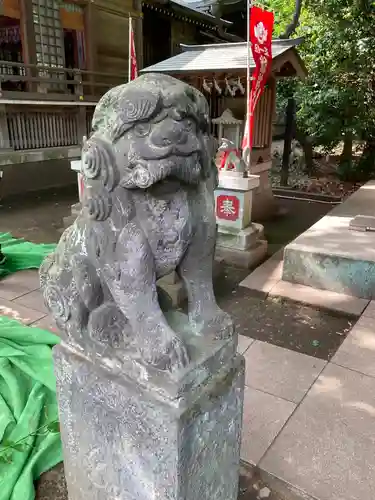 布多天神社の狛犬