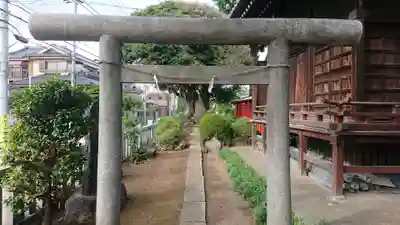 稲荷神社の鳥居