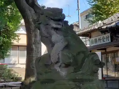 牟礼神明社の狛犬