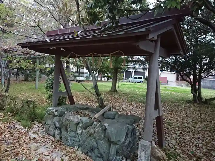 御薗神社の手水舎