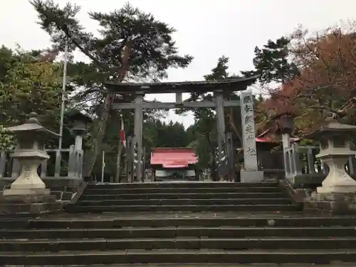 網走神社の鳥居