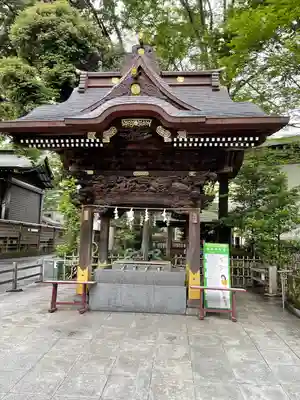 大國魂神社の手水舎
