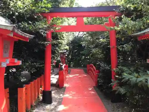 浦島稲荷神社の鳥居