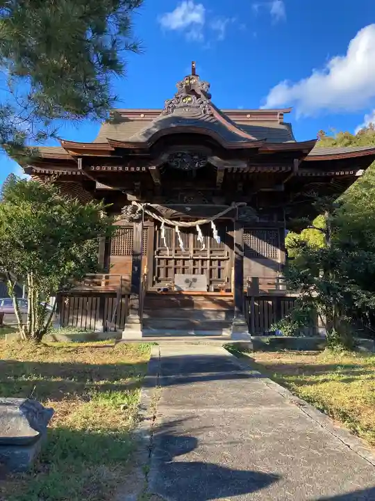 別雷神社の本殿・本堂