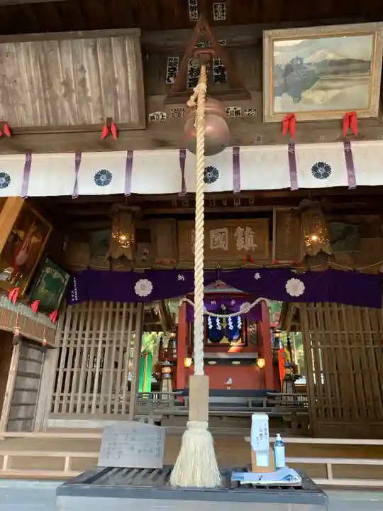 河口浅間神社の本殿・本堂