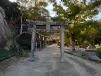 早瀧比咩神社の鳥居