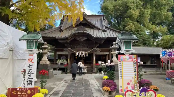 田無神社の本殿・本堂