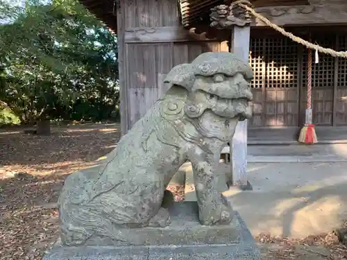 浅間神社の狛犬