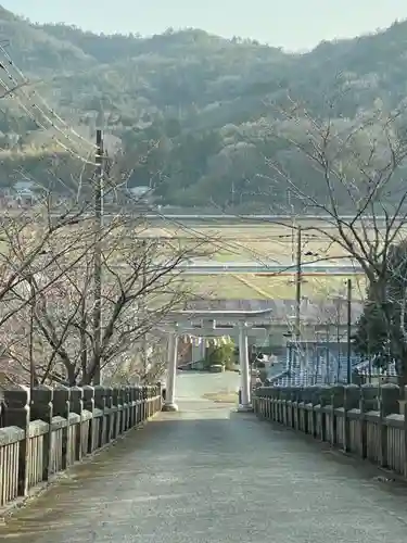 若狭野天満神社の景色