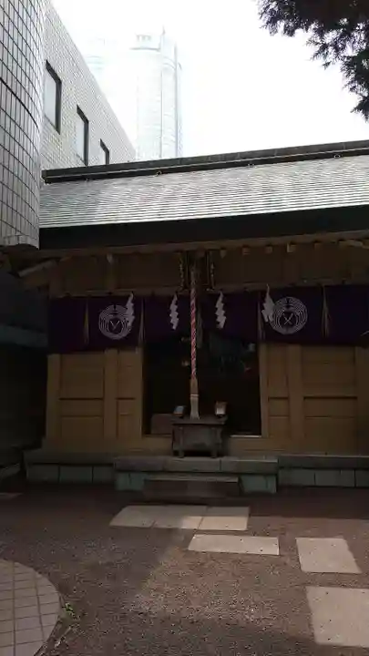 朝日神社の本殿・本堂
