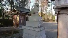 鶴峯八幡宮の狛犬