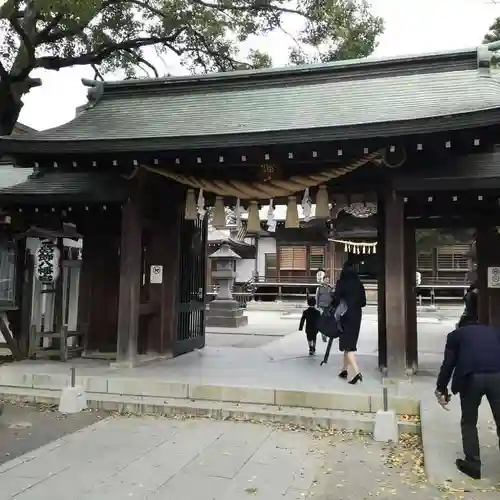 葛飾八幡宮の山門