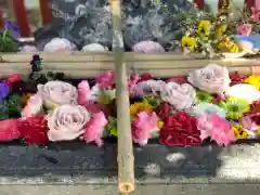 胡録神社の手水