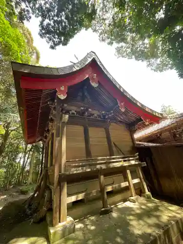 吉部田八幡宮の本殿