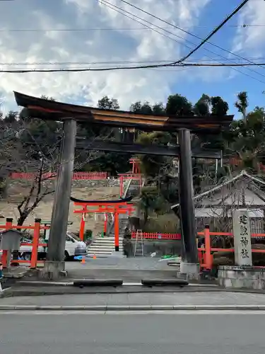 建勲神社の鳥居