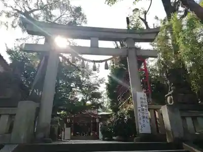 居木神社の鳥居