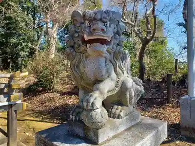 城山神社の狛犬