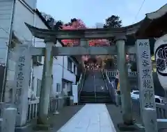 毛谷黒龍神社の鳥居