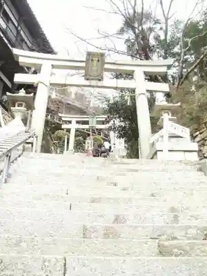 竹生島神社(都久夫須麻神社)の鳥居