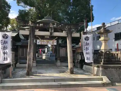 蟻通神社の鳥居