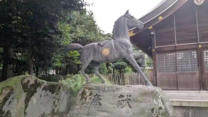 富山縣護國神社の像