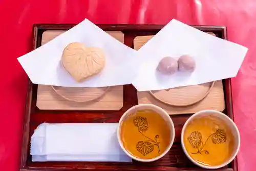 賀茂御祖神社（下鴨神社）の食事