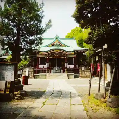 諏訪神社の本殿・本堂
