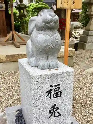 三輪神社の狛犬