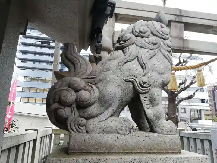 荏原金刀比羅神社の狛犬