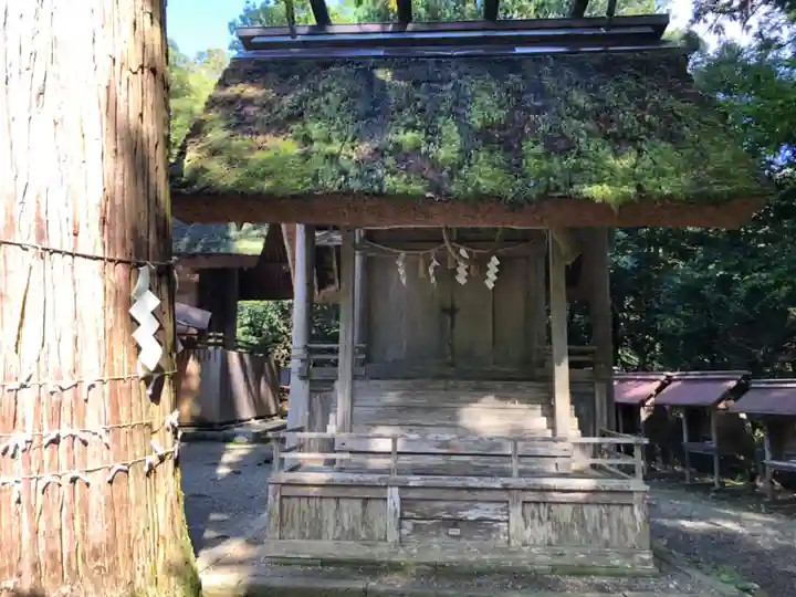 元伊勢内宮 皇大神社の末社・摂社