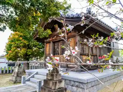 神明社(前ヶ平神明社)の自然