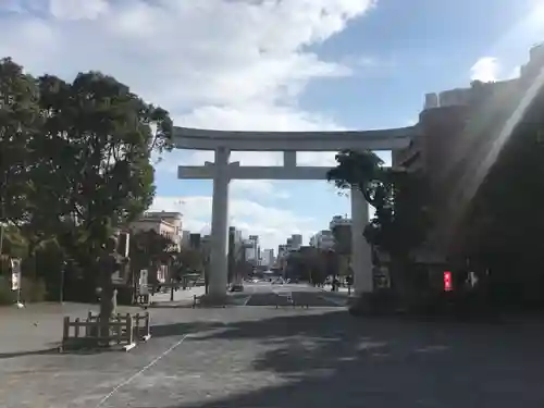 照國神社の鳥居