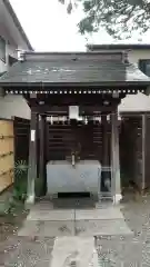 鎮守氷川神社の手水