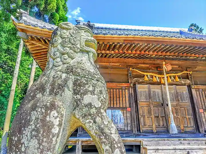 守公神社の狛犬