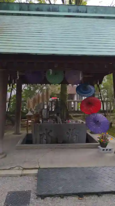 若宮神明社の手水舎