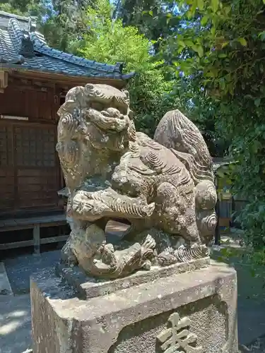 下野 星宮神社の狛犬