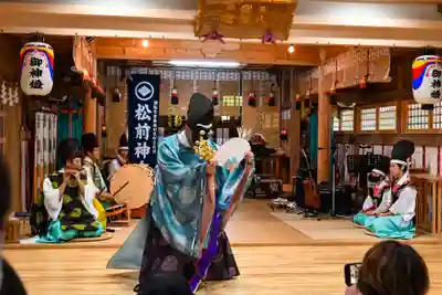 尻岸内八幡神社の神楽