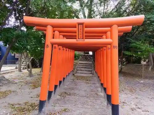 上畠神明社の鳥居