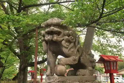 神炊館神社 ⁂奥州須賀川総鎮守⁂の狛犬