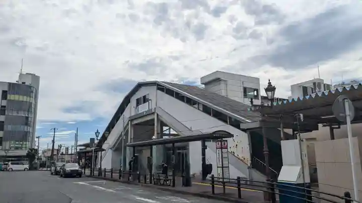木更津駅東口無縁観音講の周辺